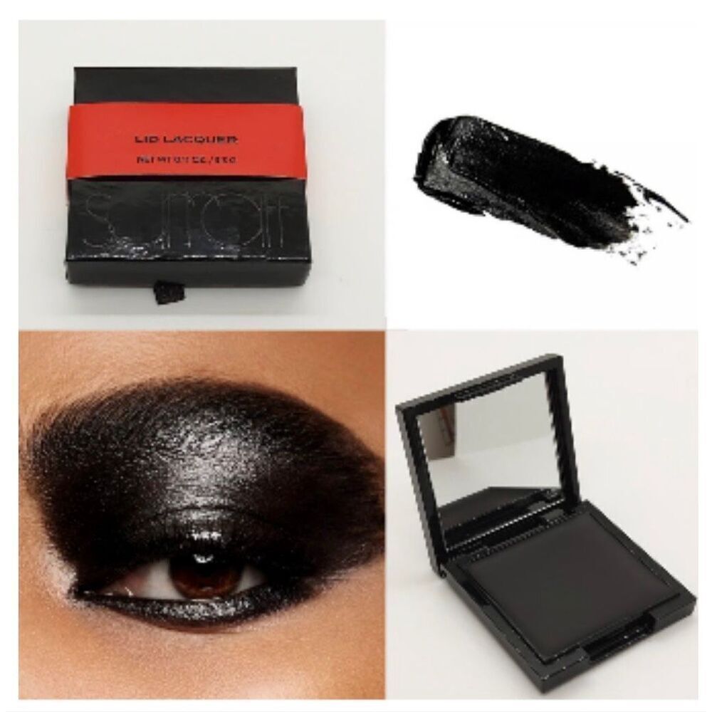 Surratt Beauty Black Shikkoku Lid Lacquer Eyeshadow New